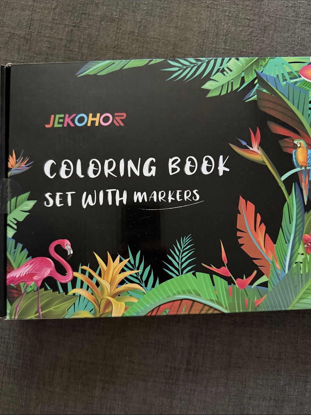 Coloring Book Set with Markers